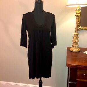 Heliotrope Black Dress, size small, NWT